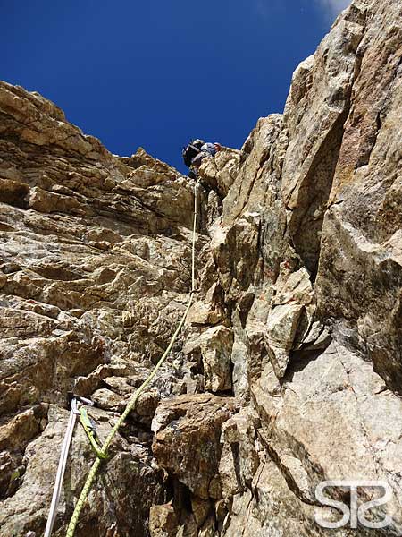 © STƧ bietschhorn südostgrat