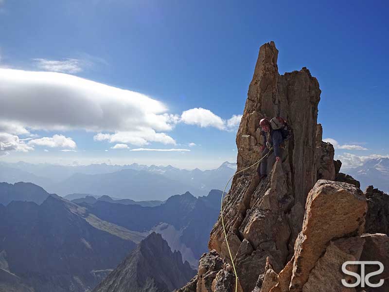© STƧ bietschhorn, südwestwind