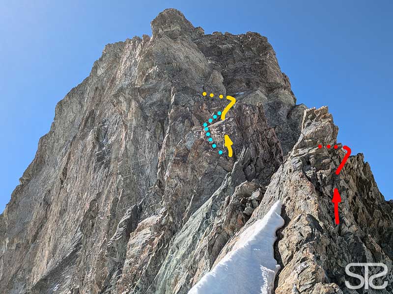 © STƧ grosses grünhorn nordgrat