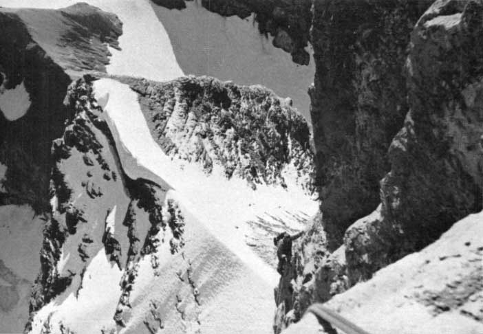 © SAC die alpen erstbegehung titlis SE-pfeiler